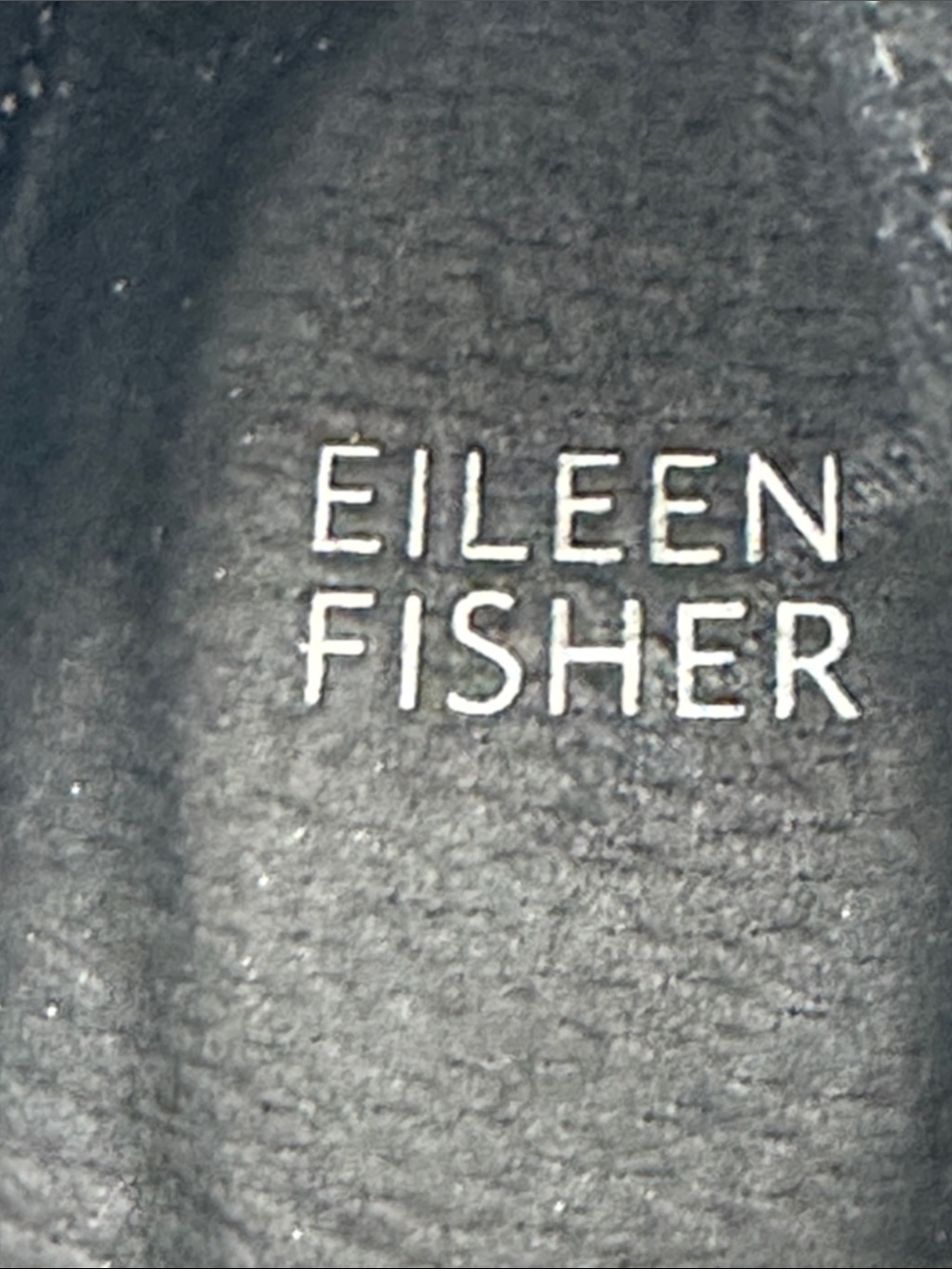 Eileen Fisher Black Suede Pointed Wedge Pumps Size 11 BLW10189 - Picture 7 of 8